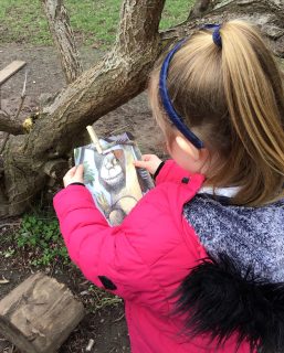 After finding some very strange creatures outside, Year 1 have been writing predictions about their new class book