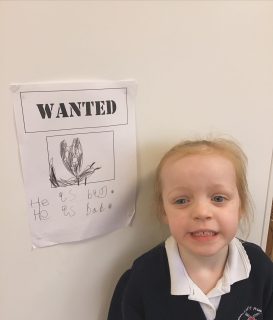 Watch out! Reception have learnt that there is a wolf on the loose. Keep your eyes peeled! 👀🐺