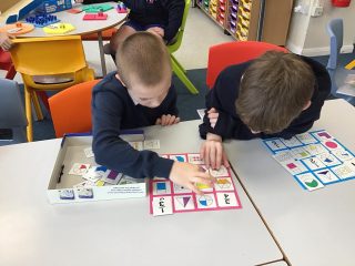 Year 4 have been exploring fractions today - understanding the ‘whole’. They enjoyed working practically and collaboratively together!