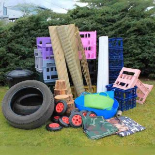 Help Us Build the Ultimate Den!
Calling all families, local businesses, and DIY enthusiasts! We are looking to upgrade our den-building zone, and we need your help to make it even more magical for the children.
If you are having a clear-out or have spare materials from a project, please consider donating them to the school. We are specifically looking for:
•	Decking planks (sanded/smooth edges) 
•	Guttering 
•	Wooden cable reels 
•	Sturdy crates (plastic or wood) 
•	Tarpaulins (any size/colour!) 
•	Rope and strong twine 
•	Large pegs/clips
•	Go kart tyres

Items can be left at the office during school hours. Please ensure all items are safe, clean, and free of sharp nails or splinters.
Thank you!