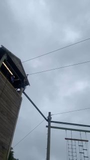 Group 1 loved the zip wire!